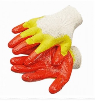 Латексные перчатки с Глубоким двойным обливом арт. П5/2  - продажа оптом от производителя "Промтекстиль-Урал"